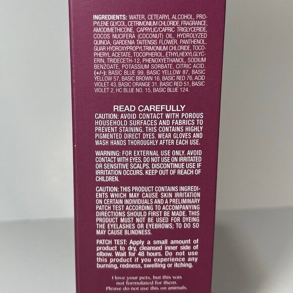 Kristin Ess Color Depositing Conditioner Dark Mauve 6.7 Oz made in Italy - Picture 4 of 6